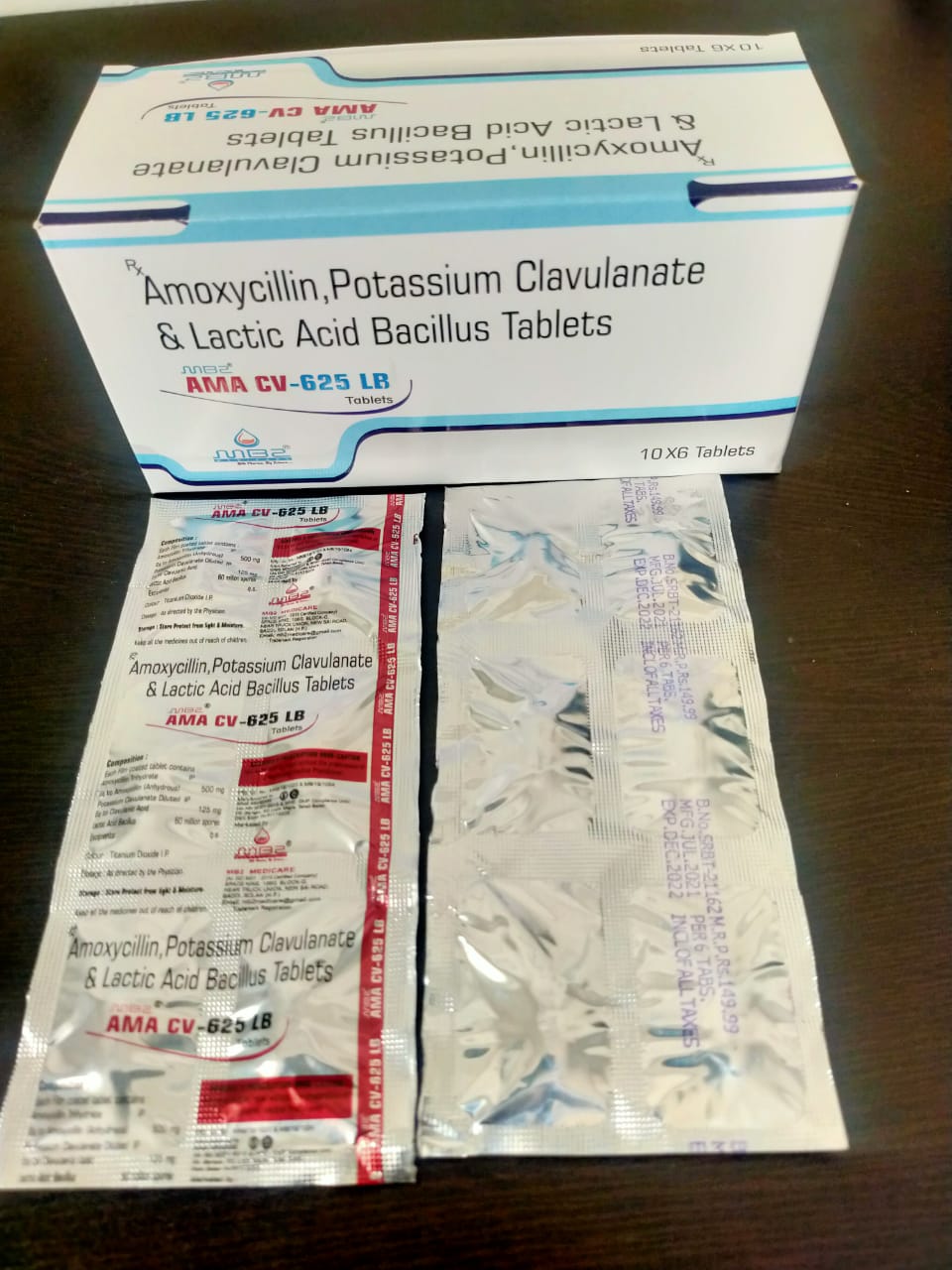 AMA-CV 625 LB Tablets